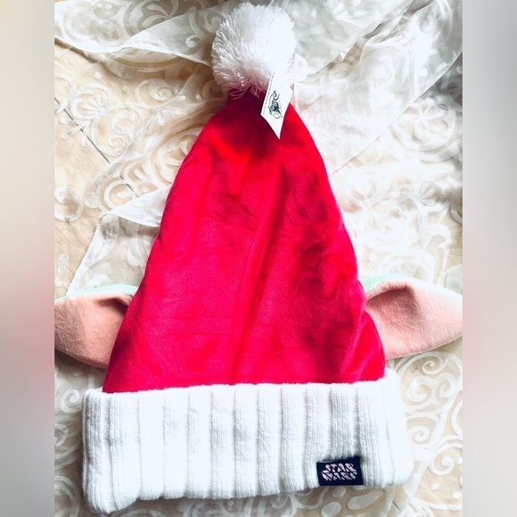 π NWT Disney Star Wars, The Mandalorian, Grogu Santa Hat, Adult Size, Christmas - Picture 2 of 5